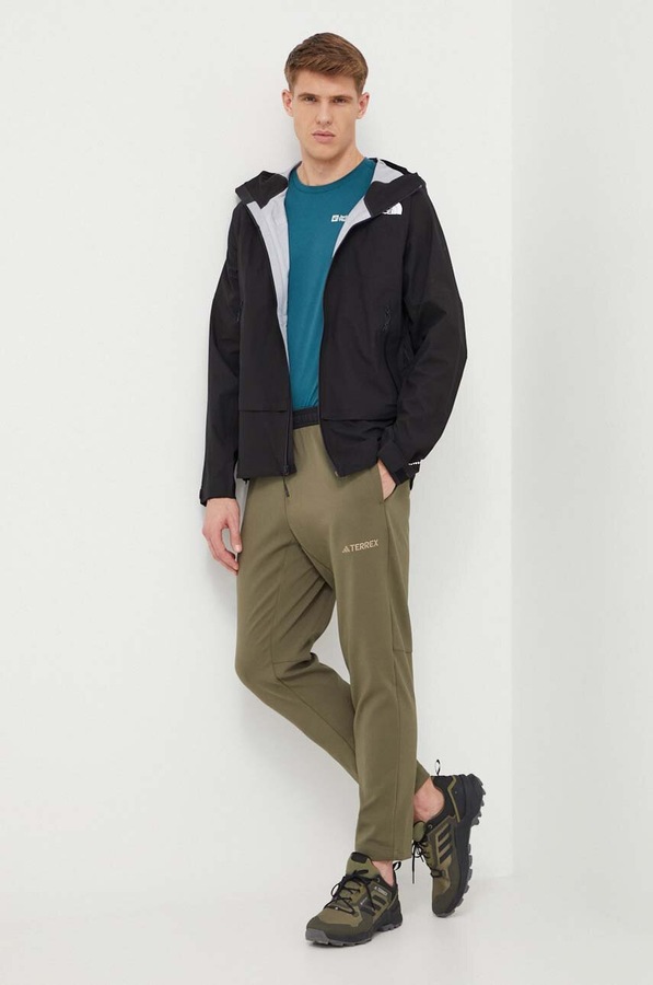 Спортивна куртка The North Face Frontier Futurelight колір чорний фото 2