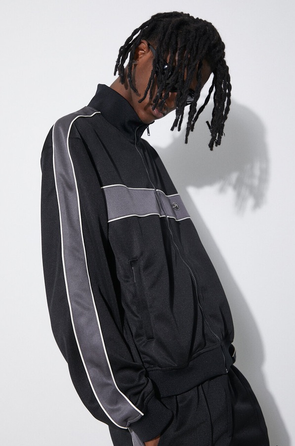 Кофта Ambush Track Jacket Tap колір чорний