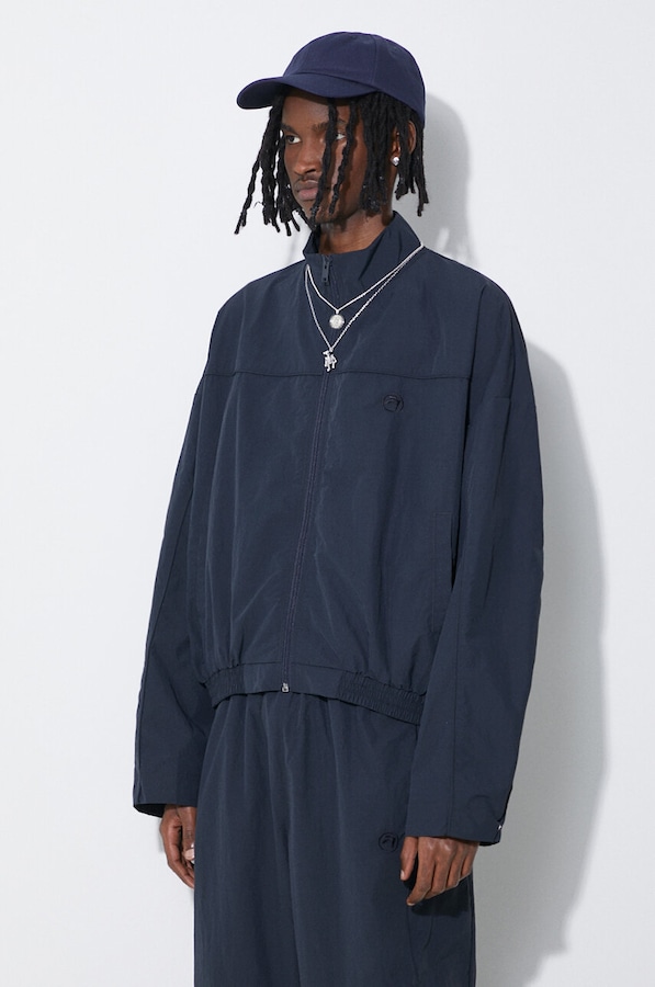 Куртка Ambush Nylon Track Jacket колір синій фото 4