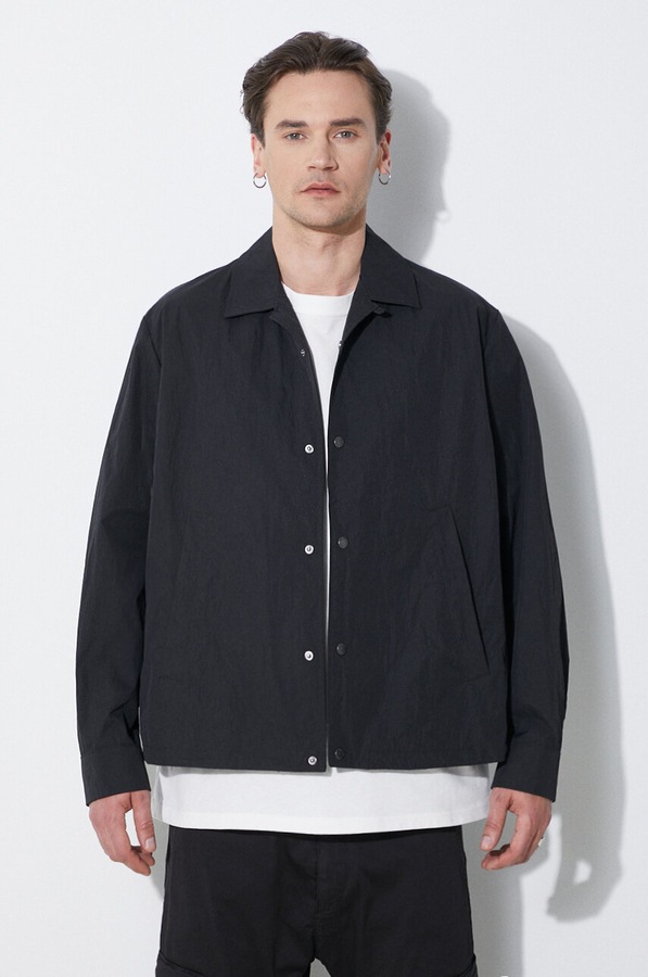 Куртка Neil Barrett Boxy Coach Jacket колір чорний