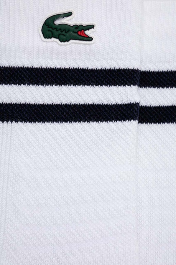 Шкарпетки Lacoste колір білий
