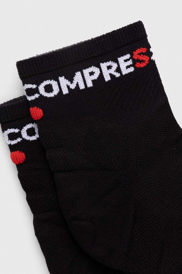 Спортивні шкарпетки Compressport Ultra Trail Low Socks колір чорний
