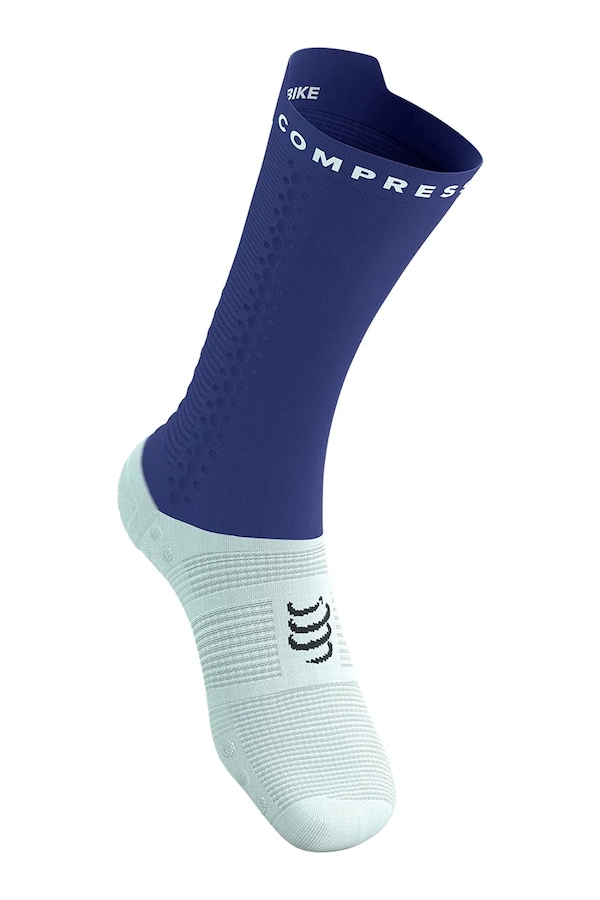 Шкарпетки Compressport Pro Racing Socks v4.0 Bike колір синій