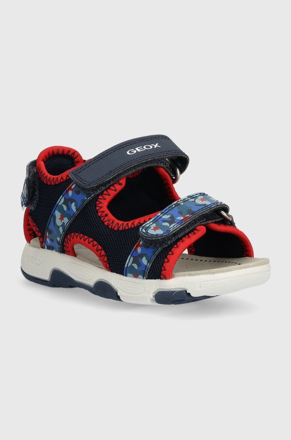 Дитячі сандалі Geox SANDAL MULTY колір синій фото 3