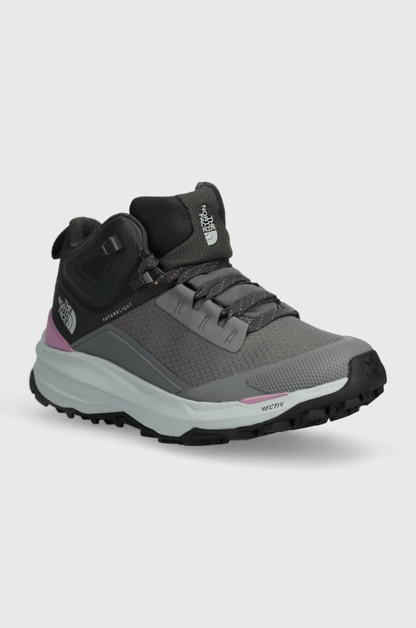 Черевики The North Face Vectiv Exploris 2 Mid Futurelight колір сірий