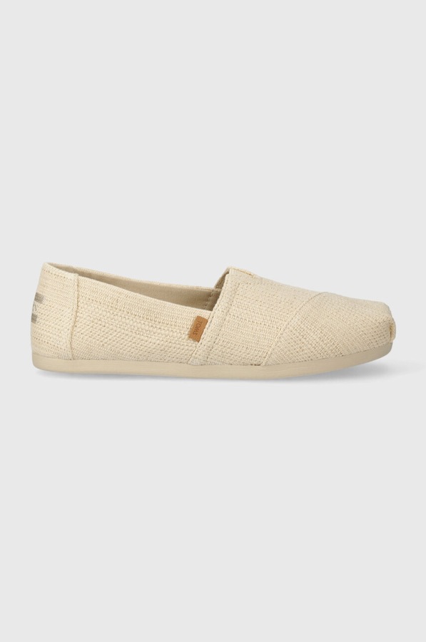 Еспадрилі Toms Alpargata колір бежевий