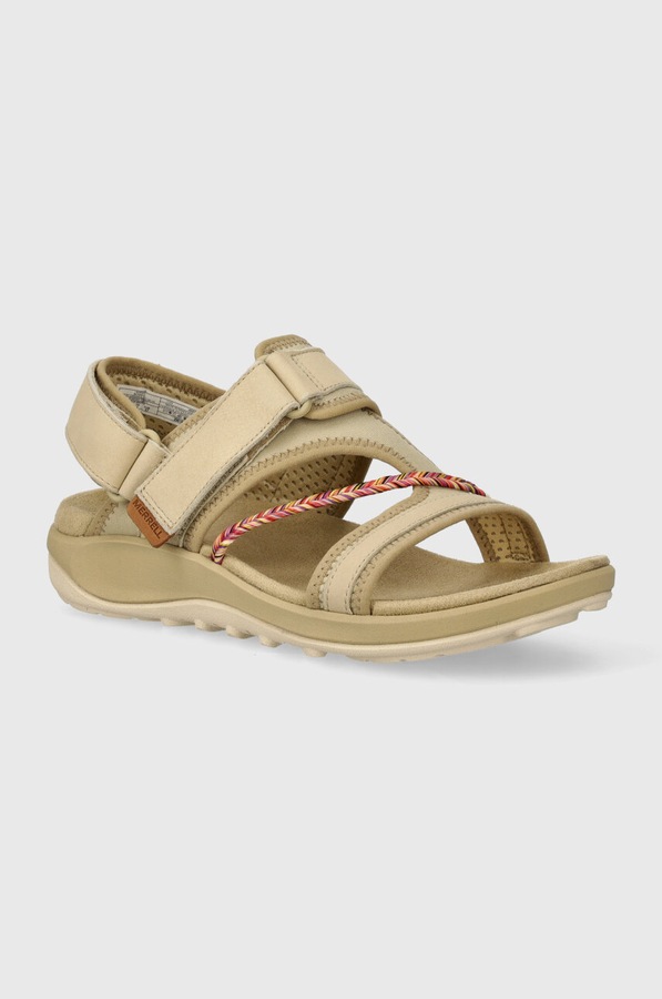 Сандалі Merrell TERRAN 4 BACKSTRAP колір бежевий