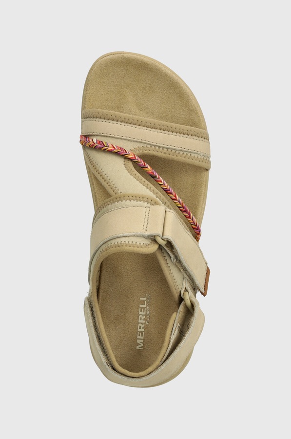 Сандалі Merrell TERRAN 4 BACKSTRAP колір бежевий фото 4