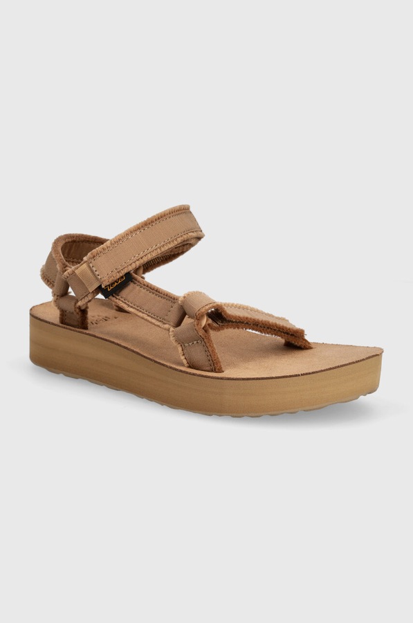 Сандалии Teva Midform Universal Canvas цвет коричневый