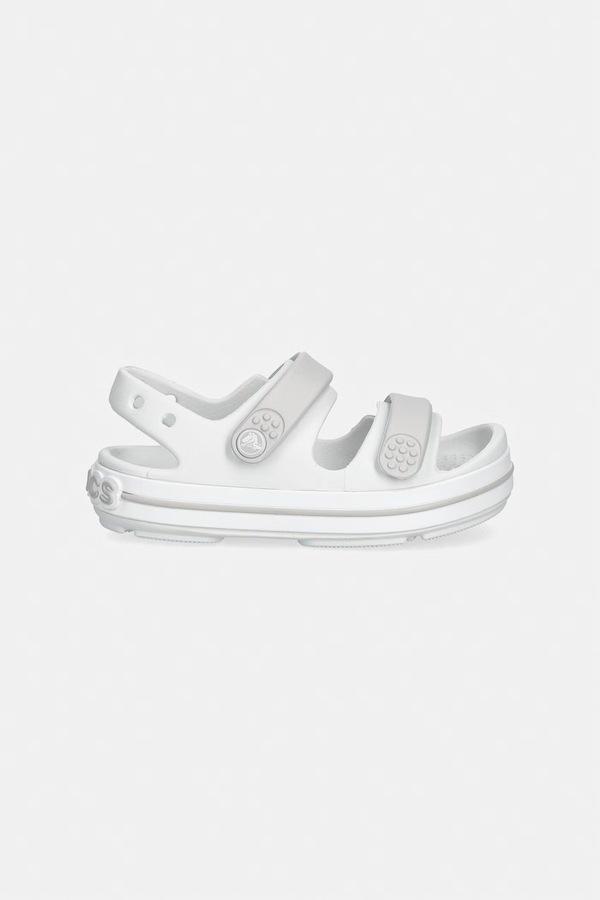 Босоніжки дитячі Crocs CROCBAND CRUISER SANDAL колір сірий фото 2