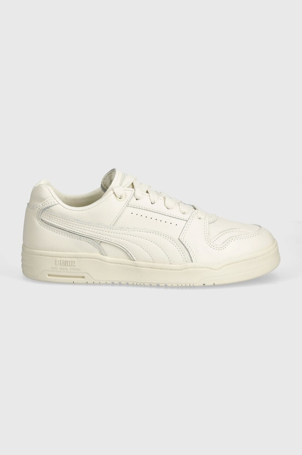 Кожаные кроссовки Puma Slipstream Lo цвет бежевый