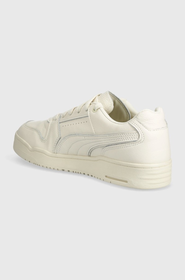 Кожаные кроссовки Puma Slipstream Lo цвет бежевый фото 2