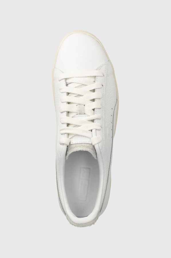 Шкіряні кросівки Puma Clyde Premium колір білий фото 4