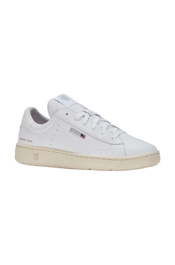 Шкіряні кросівки K-Swiss SLAMMKLUB CC колір білий фото 2