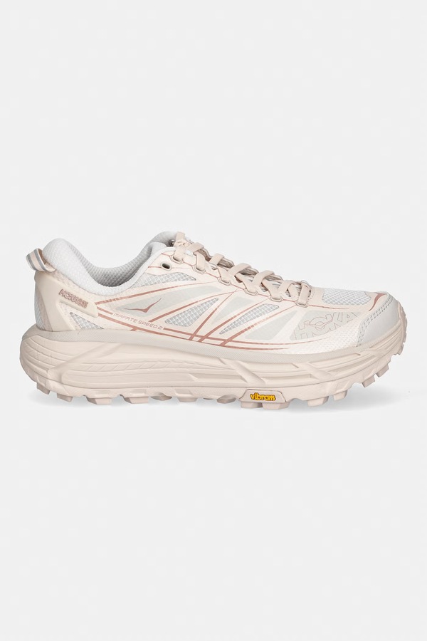 Взуття для бігу Hoka Mafate Speed 2 колір бежевий