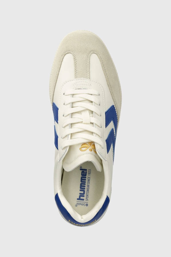 Шкіряні кросівки Hummel VM78 CPH ML колір білий фото 4
