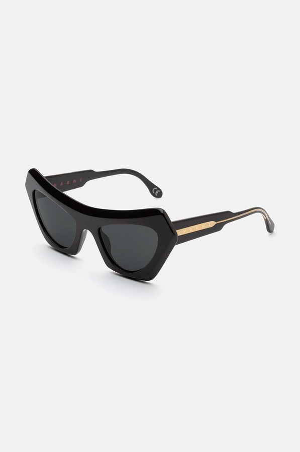 Солнцезащитные очки Marni Devil's Pool Black цвет черный