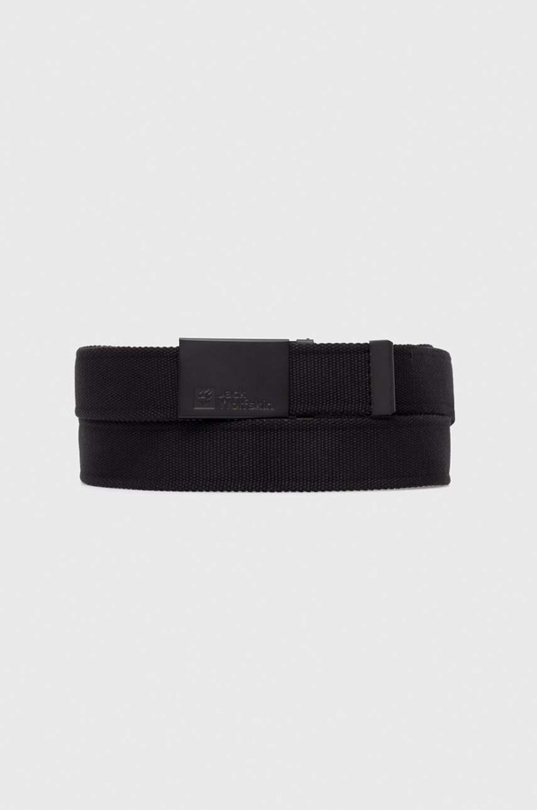 Ремінь Jack Wolfskin Hidden колір чорний