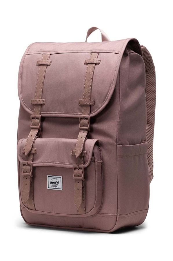 Рюкзак Herschel Little America Mid Backpack колір рожевий фото 2