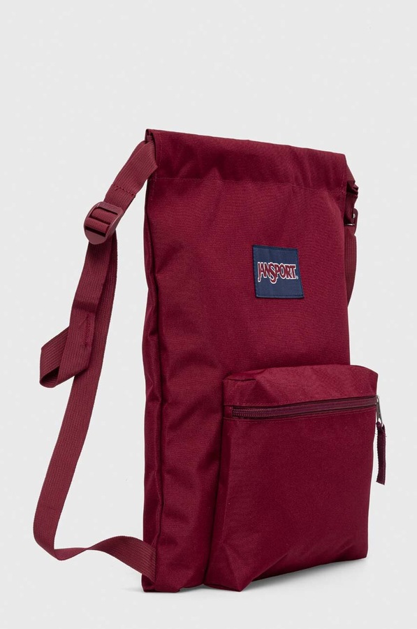 Мішечок Jansport колір бордовий
