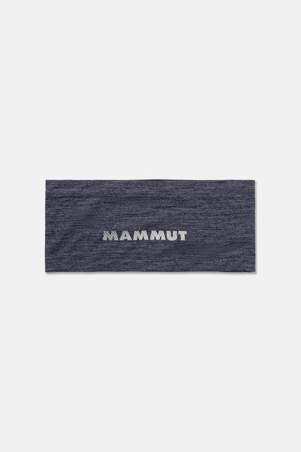 Пов'язка на голову жіноча Mammut Tree Wool колір темно-синій фото 2