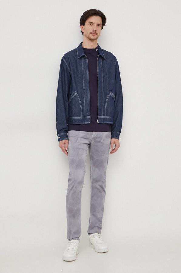 Джинси Pepe Jeans SLIM CLOUDED колір сірий фото 2
