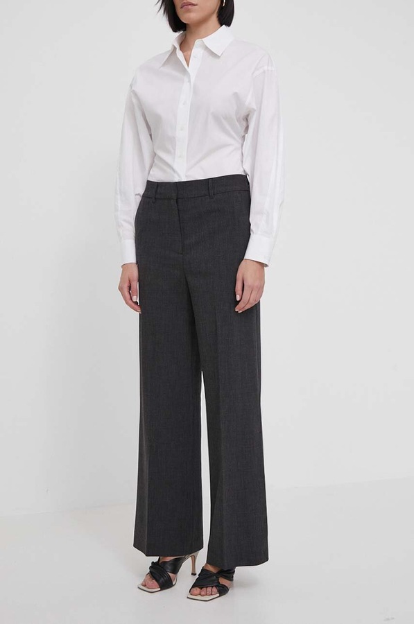 Штани DKNY колір сірий