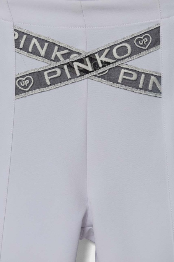 Дитячі штани Pinko Up колір білий фото 3