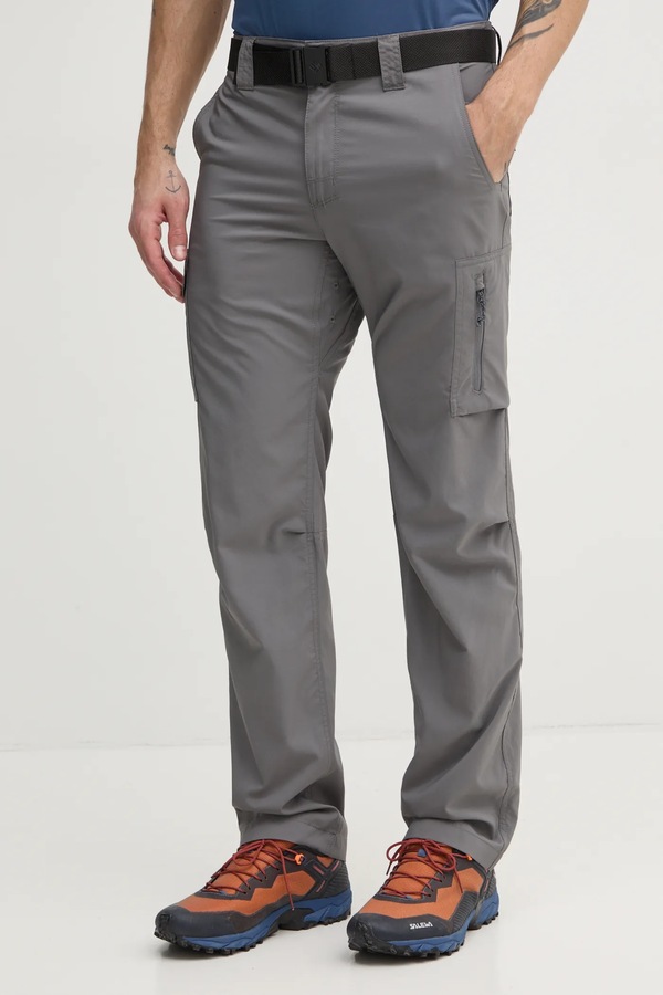 Штани outdoor Columbia Silver Ridge Utility колір чорний