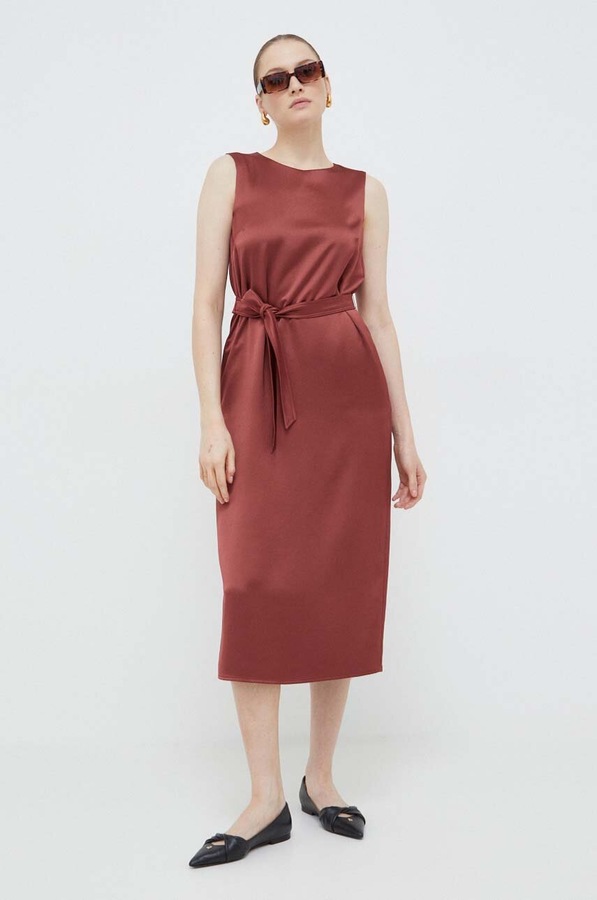Сукня Weekend Max Mara колір червоний