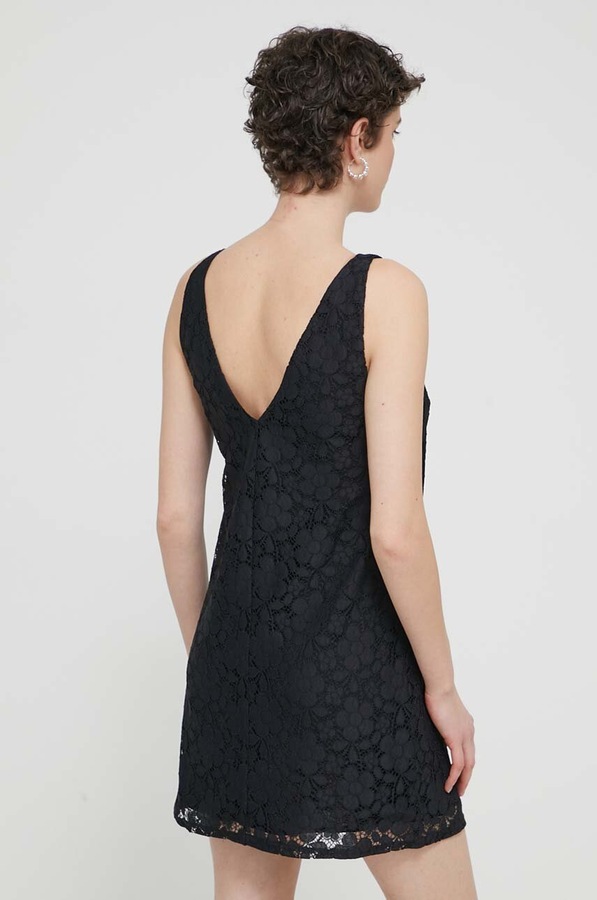 Сукня Desigual LACE колір чорний фото 3