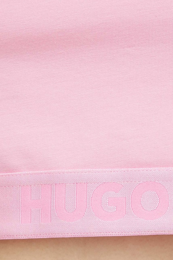 Шорти лаунж HUGO колір рожевий фото 2