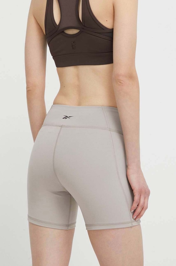 Шорти для тренувань Reebok LUX COLLECTION колір сірий фото 3