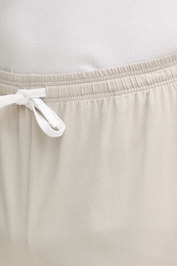 Шорти loungwear чоловічі бавовняні з еластаном BOSS Mix&Match Short CW колір бежевий фото 4