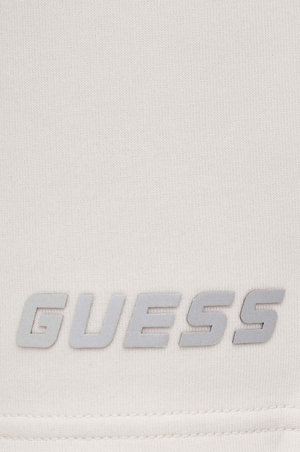 Шорти Guess колір бежевий фото 4
