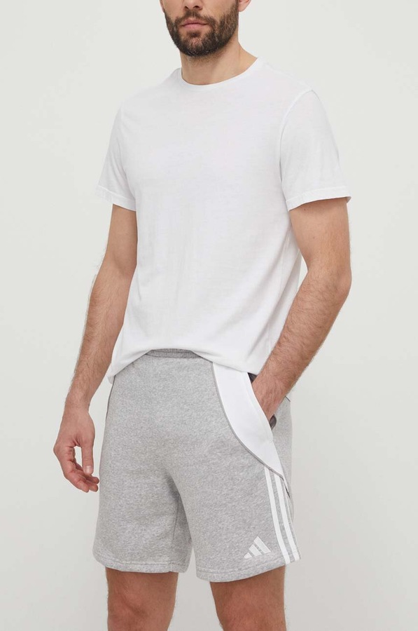 Шорти для тренувань adidas Performance Tiro 24 колір сірий