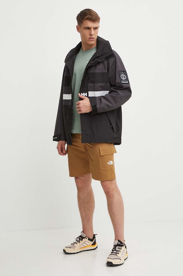 Шорти outdoor The North Face Horizon колір коричневий фото 2