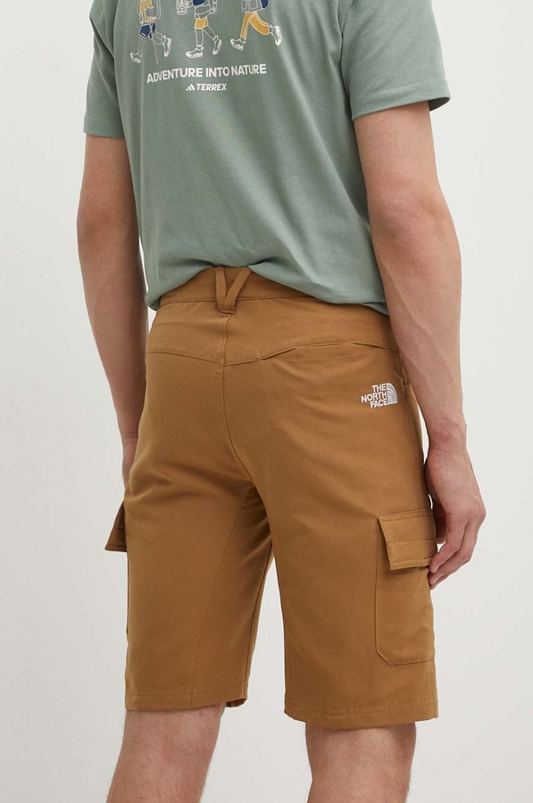 Шорти outdoor The North Face Horizon колір коричневий фото 3