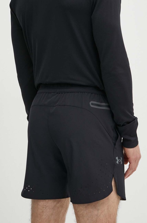 Шорти для тренувань Under Armour Peak колір чорний фото 3
