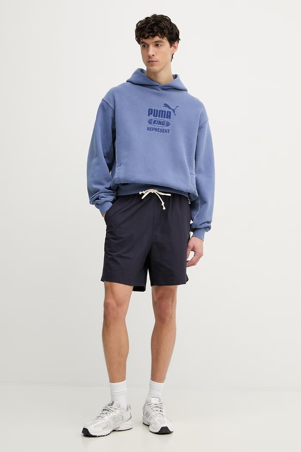 Шорти чоловічі Puma MMQ Shorts колір темно-синій