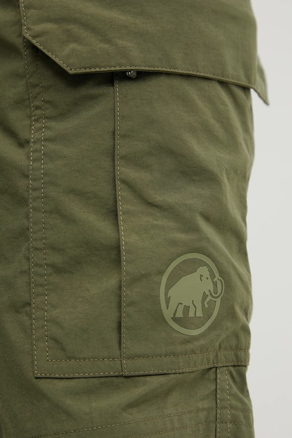 Шорти Mammut outdoor колір зелений фото 4