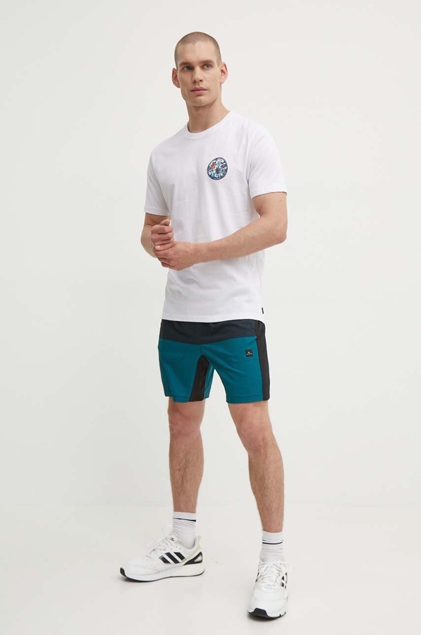 Шорти Rip Curl колір зелений фото 2