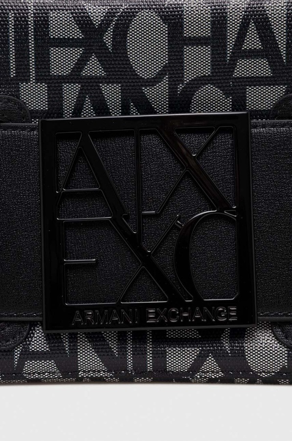 Сумочка Armani Exchange колір сірий фото 4