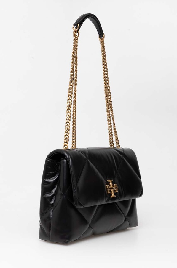 Шкіряна сумочка Tory Burch колір чорний