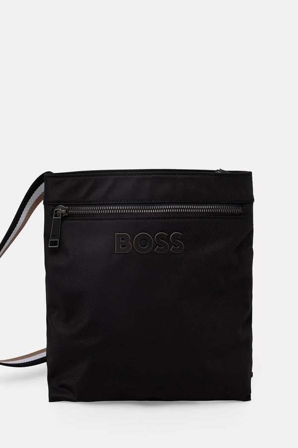 Сумка чоловіча BOSS Catch_3.0_Envelope L колір чорний