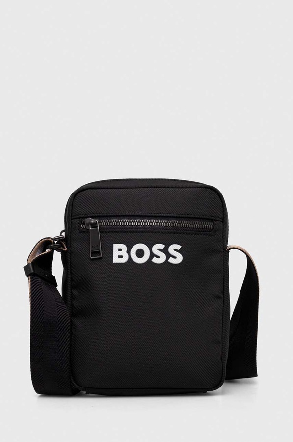 Сумка чоловіча BOSS Catch_3.0_NS_Zip колір чорний