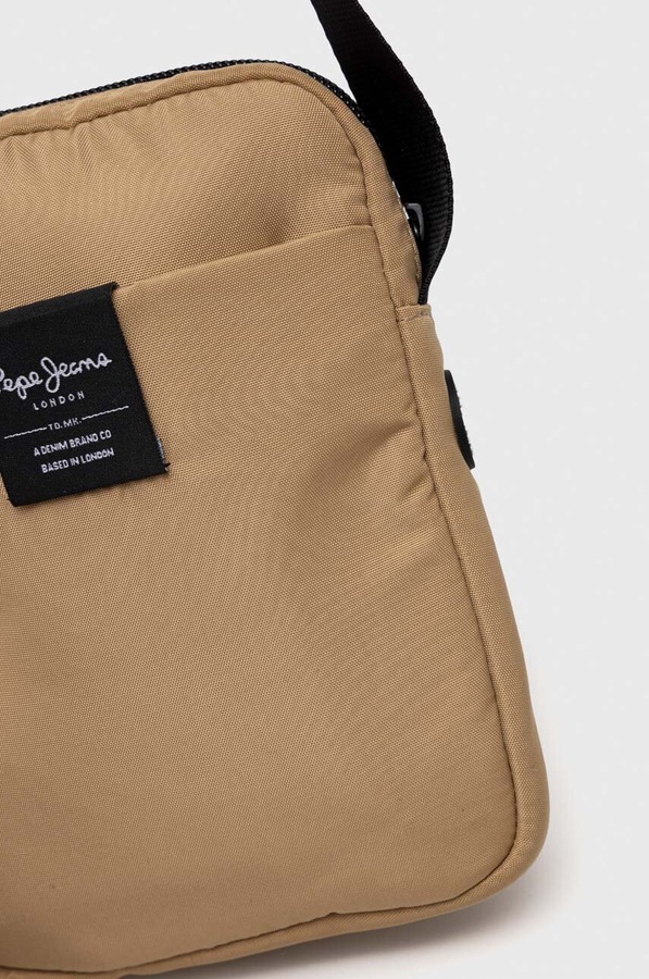 Сумка Pepe Jeans KYLE CORE колір бежевий фото 4