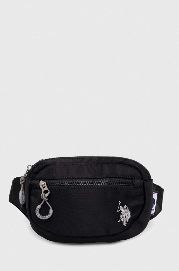 Сумка на пояс U.S. Polo Assn. Bigfork колір чорний