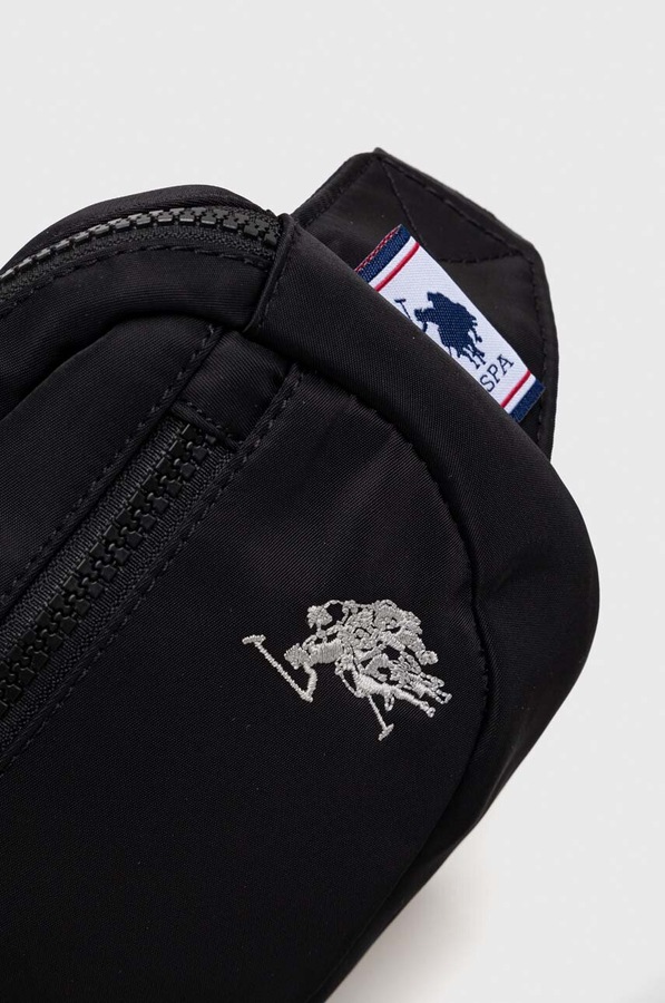 Сумка на пояс U.S. Polo Assn. Bigfork колір чорний фото 2