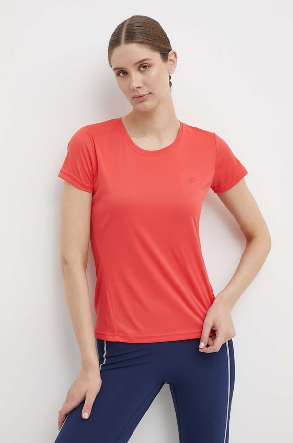 Бігова футболка Fila Ramatuelle колір помаранчевий